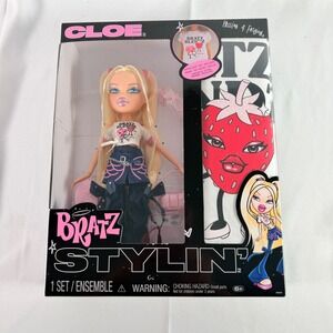 Bratz Stylin Cloe Fashion Doll with Customizable Oversized Tee MGA New in Box